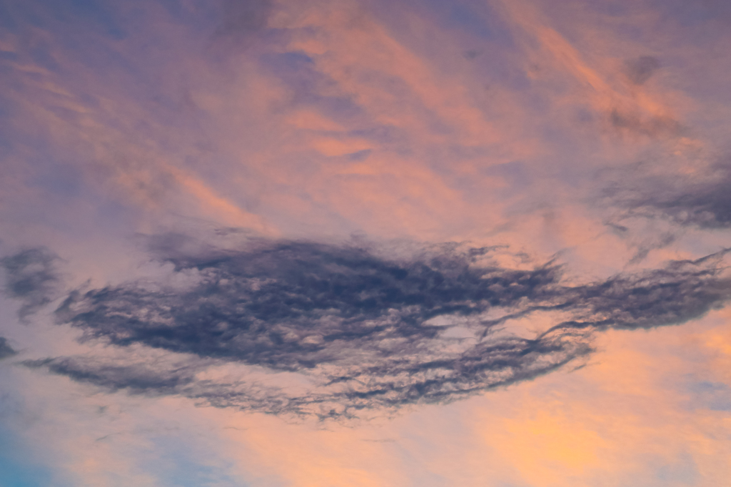 星雲のような雲