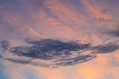 星雲のような雲