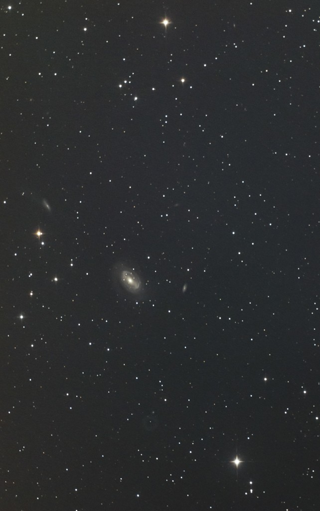 玄関ポーチで試写　《NGC4712付近》