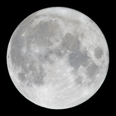 Full Moon on Christmas Day
