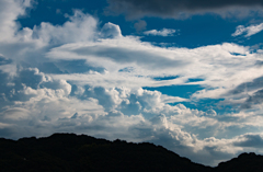 昼間の雲は光ってる♪