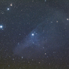 玄関ポーチで試写 《青い馬星雲 IC4592》