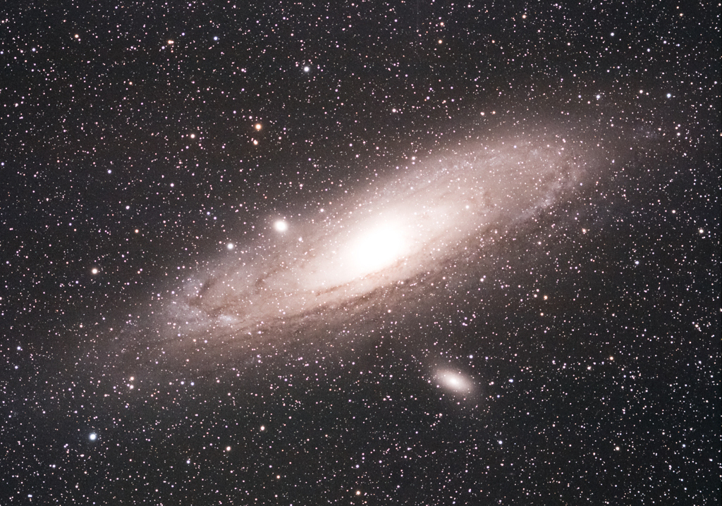 アンドロメダ銀河 from 八塔寺