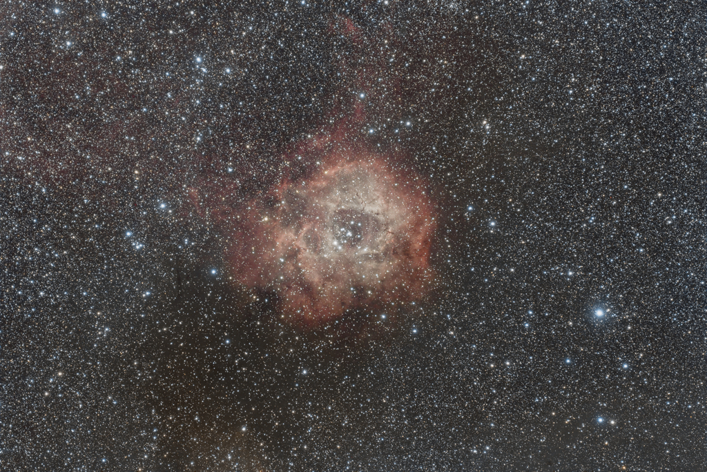 4年前の今日撮影の バラ星雲 2022