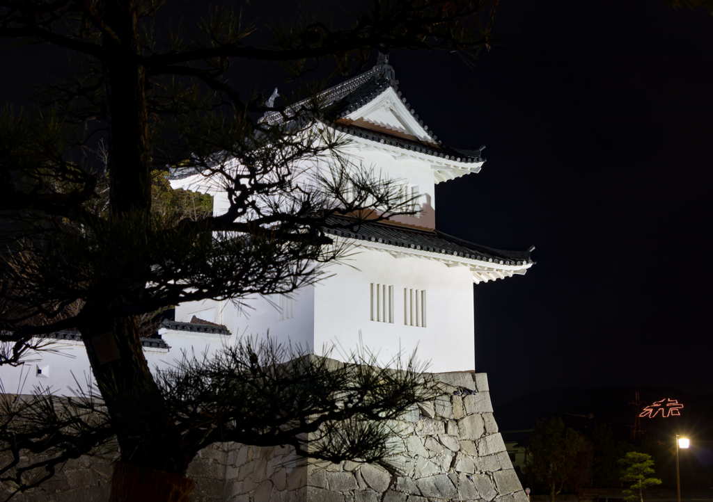 義士の町の夜
