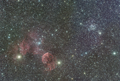 4年前の今日撮影の くらげ星雲 2022