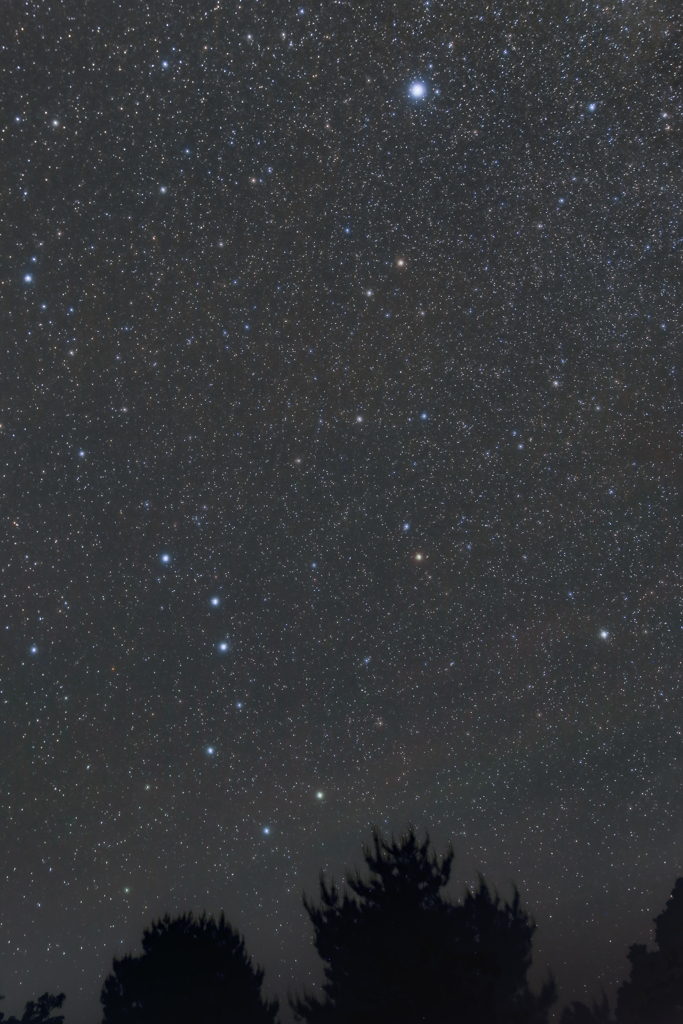 逆さ北斗七星とポラリス