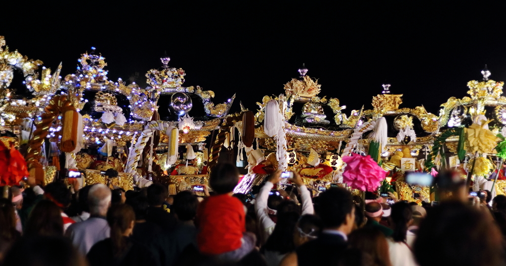 姫路の祭り クライマックス ③