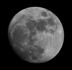 月撮り練習　その２（ISO=100　SS=1/320）