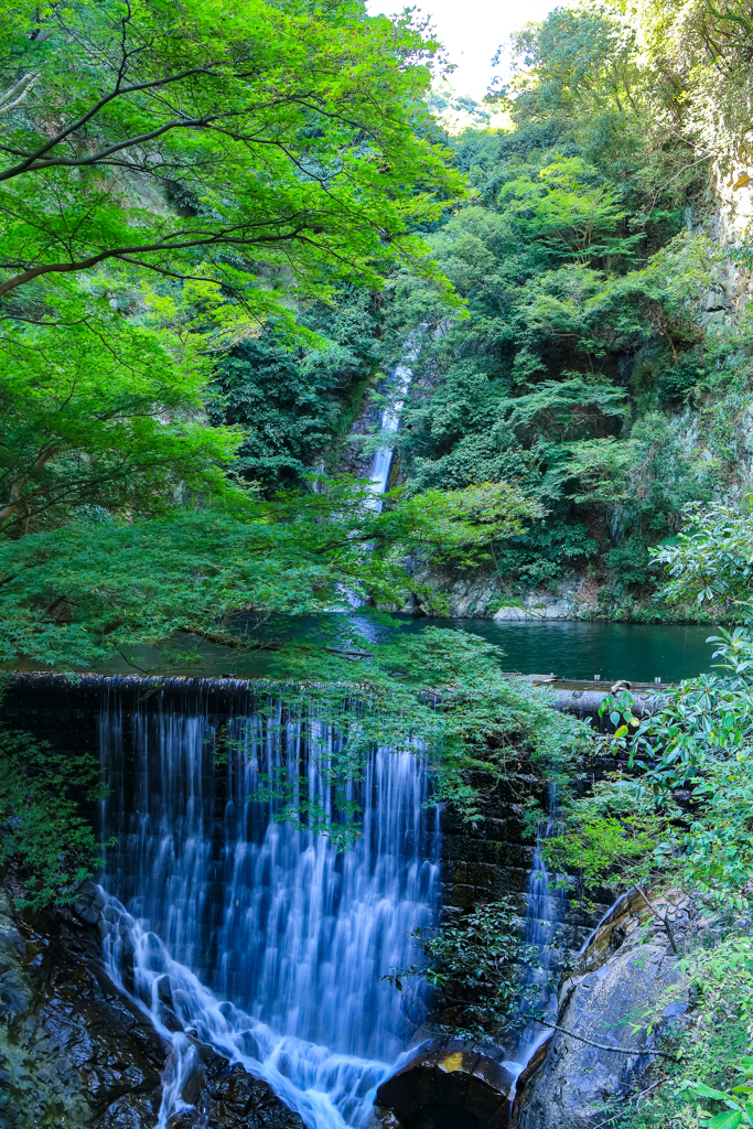 布引の滝　雌滝 ①