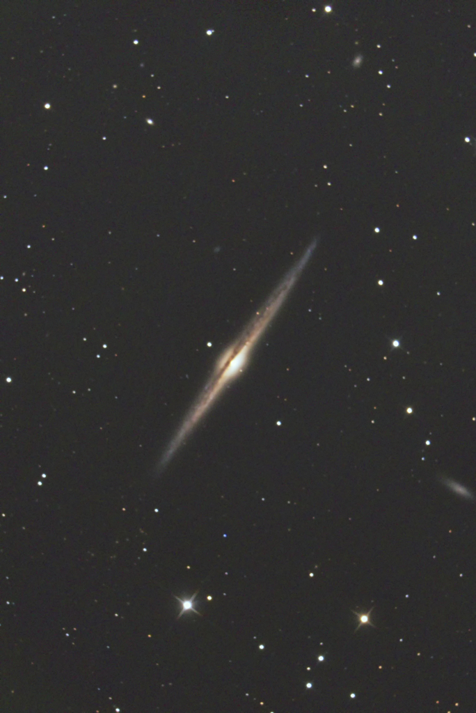 昨夜の実験撮影 《NGC4565》