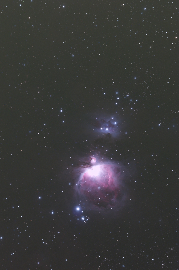 2016初オリオン大星雲 from 八塔寺