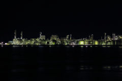 工場夜景 ①
