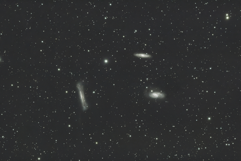 春の銀河祭り開幕！ しし座の三つ子銀河