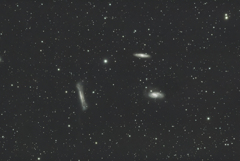 春の銀河祭り開幕！ しし座の三つ子銀河