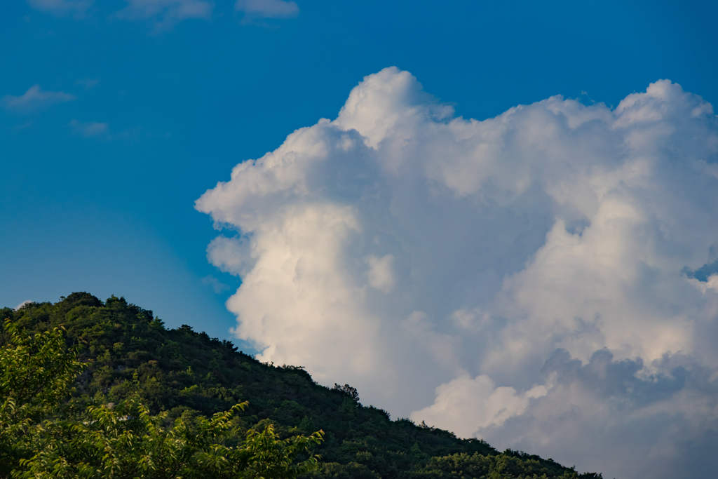 梅雨入り発表翌日の空