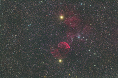 ＡP赤道儀とMGEN-3で撮る クラゲ星雲