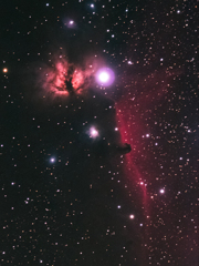 Valentineの夜の馬頭星雲 from 八塔寺