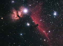 八塔寺からの馬頭星雲（DSS+LR+DPP版）