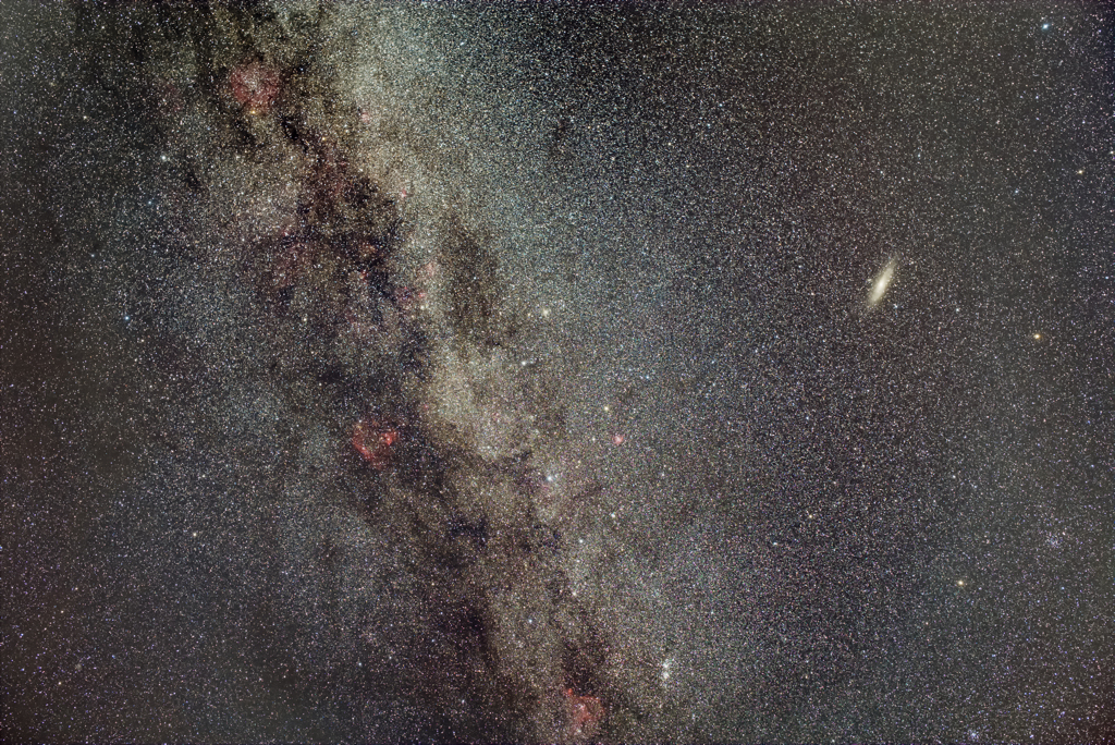 Milky Way with M31