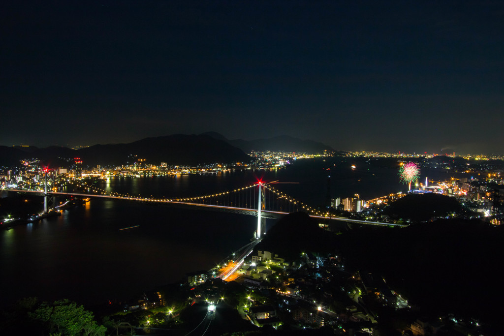 下関の夜景 ①