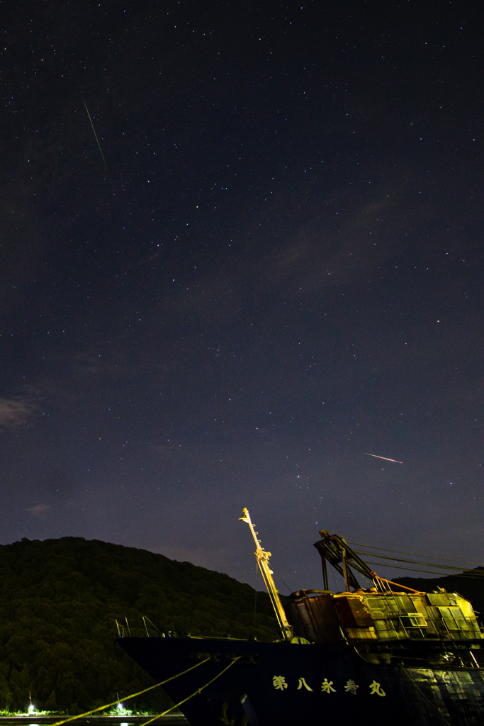 ペルセウス座流星群 ⑤