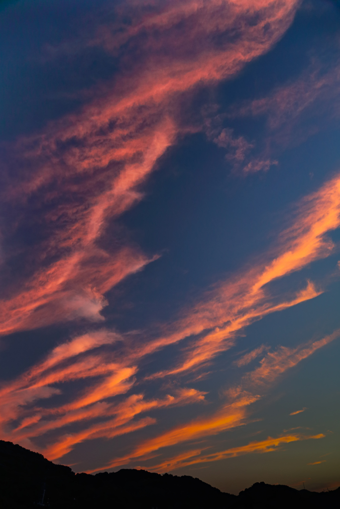 木曜日の夕景