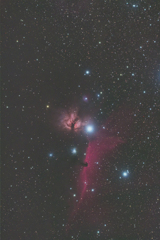 AP赤道儀とMGEN-3で撮る馬頭星雲