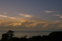 日本海夕景