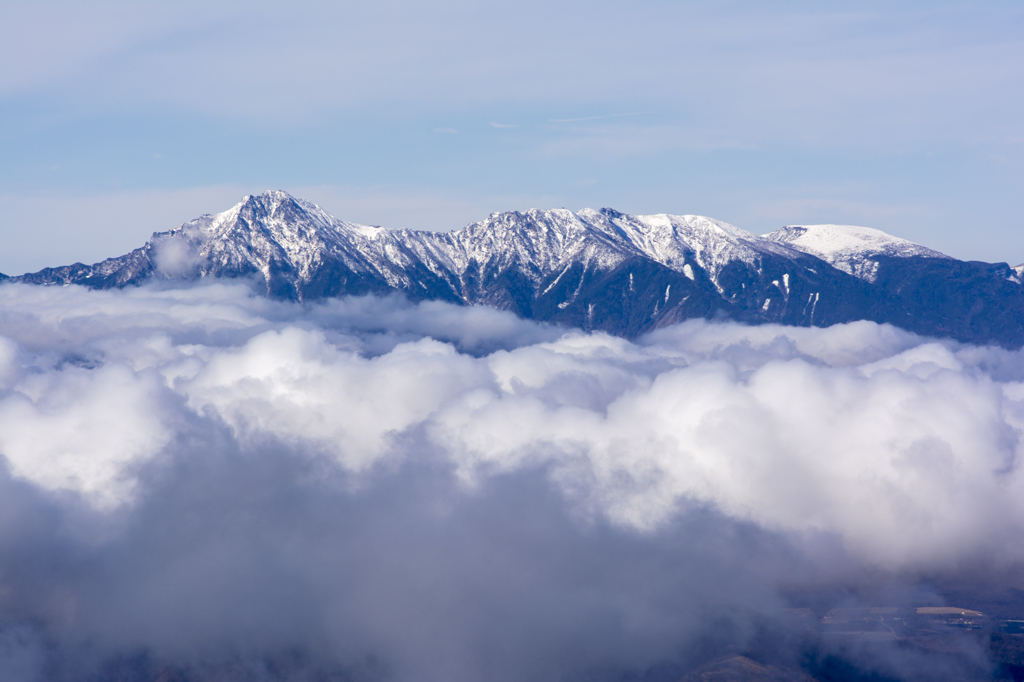 八ヶ岳雪化粧