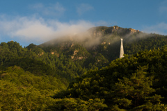 御在所岳の朝