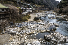 冬の寂れた感じ
