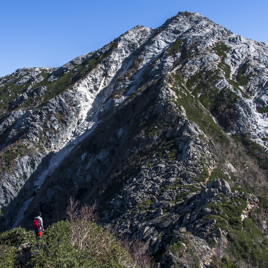 目指す山