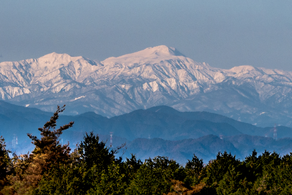 白山遠望