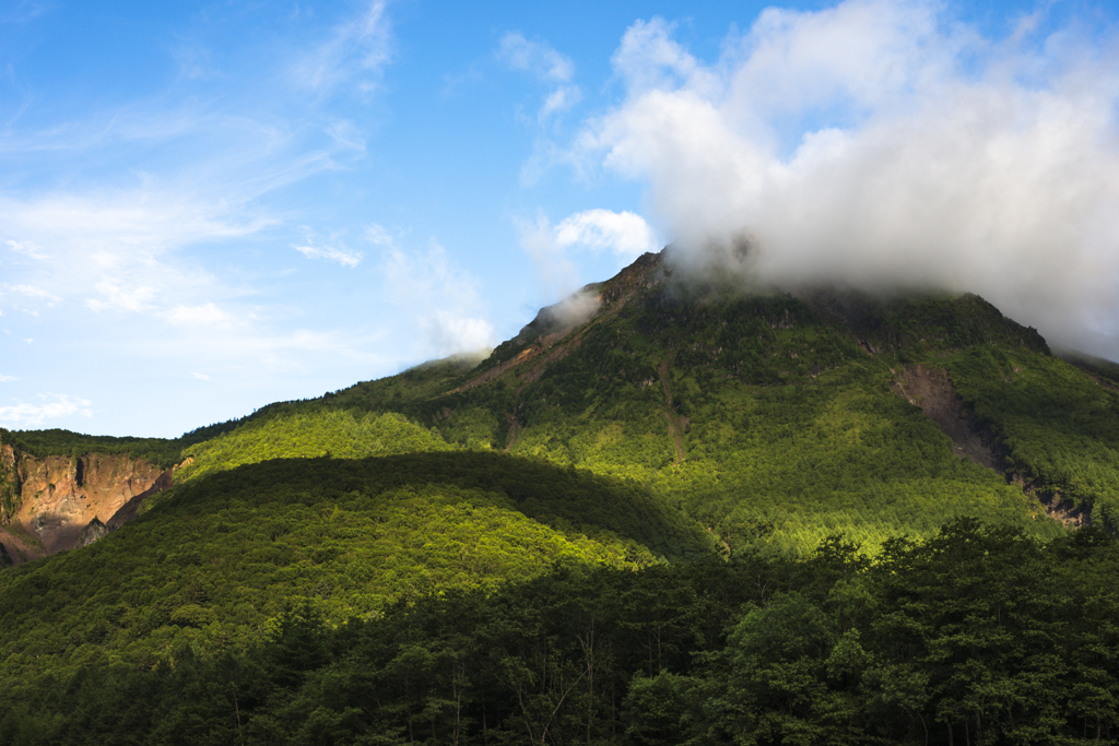 焼岳の朝