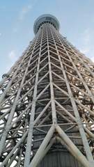 東京スカイツリー ドアップ