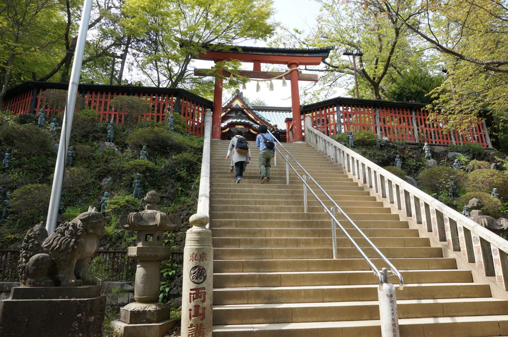 鳥居へ