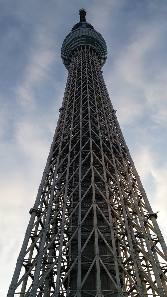 東京スカイツリー アップ