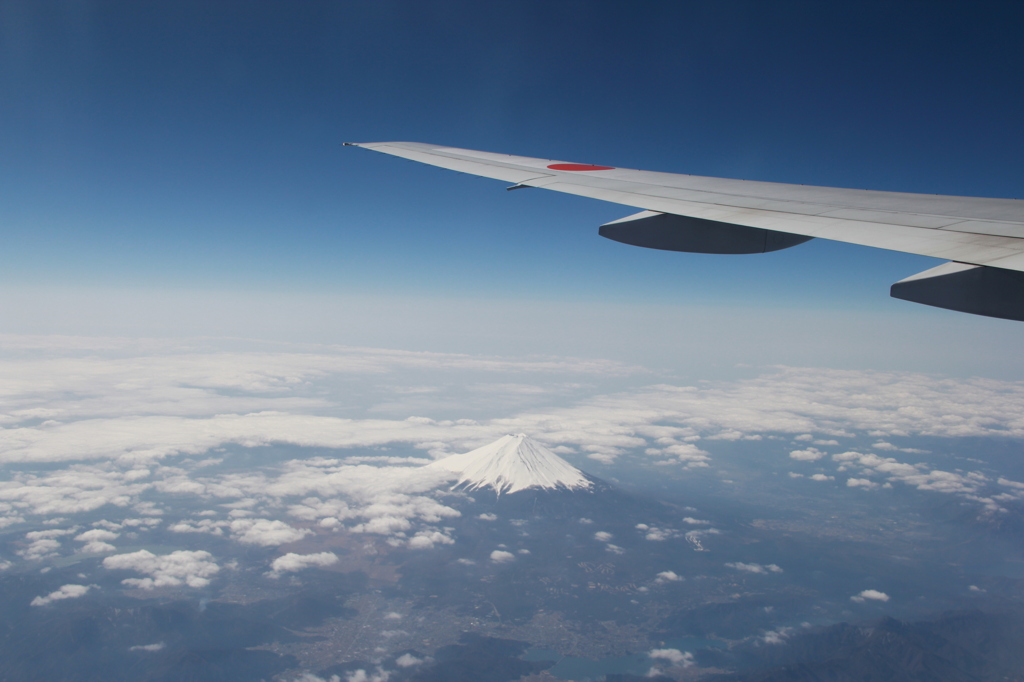 富士山と日の丸