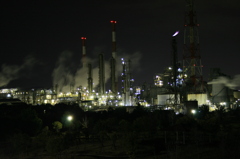 工場夜景①