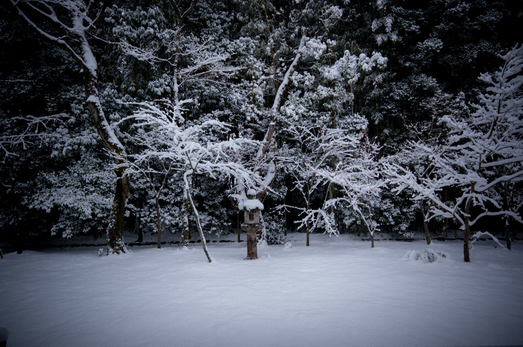 雪と禅。