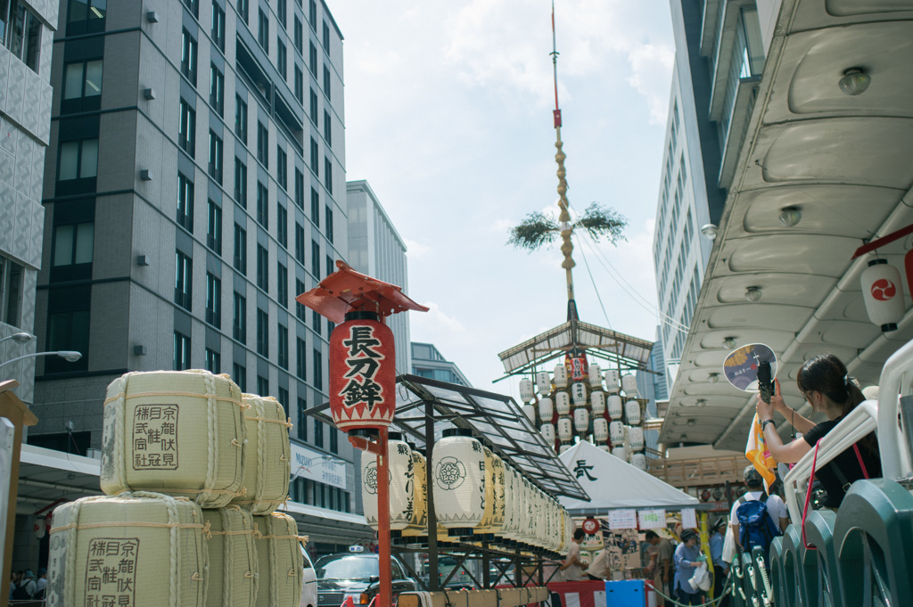 お昼の祇園祭