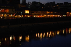 川辺の宵