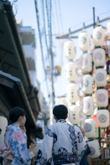 お昼の祇園祭