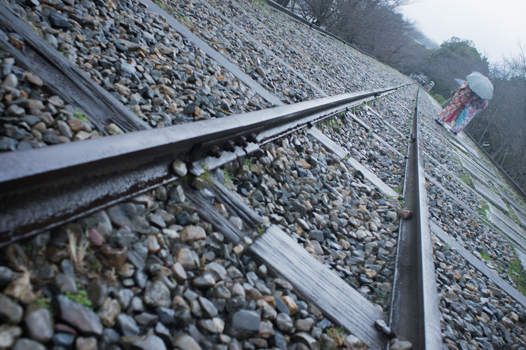 rail and rain