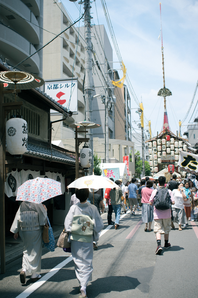お昼の祇園祭