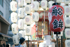 お昼の祇園祭