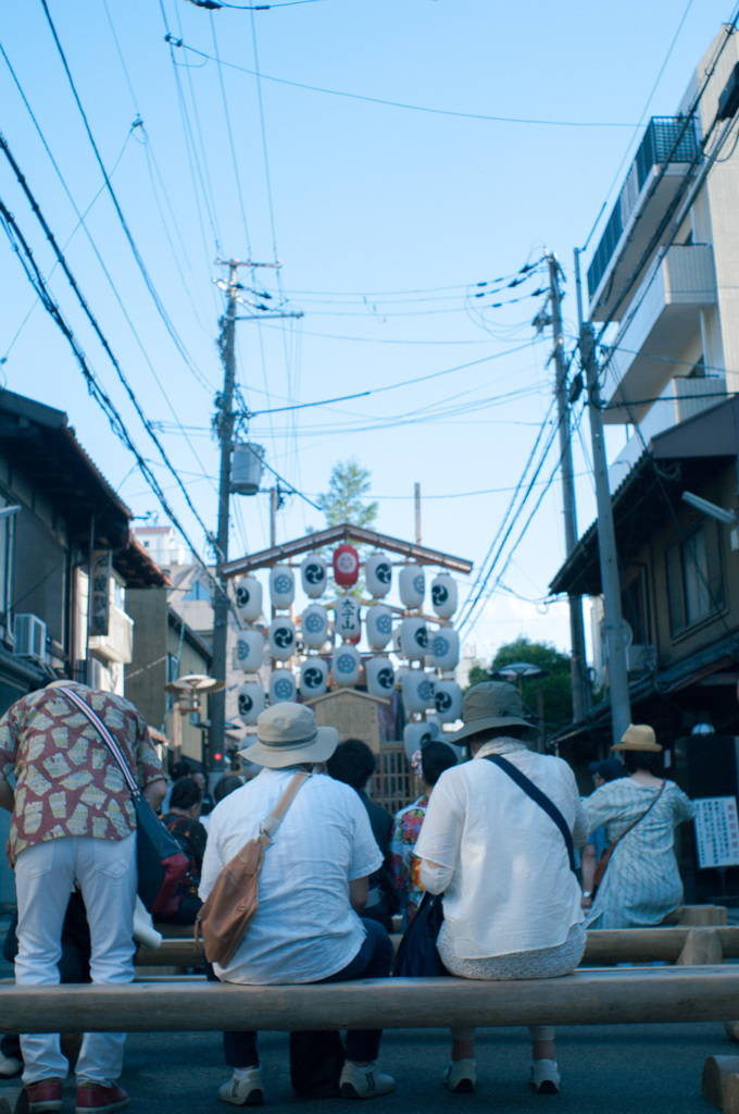 お昼の祇園祭