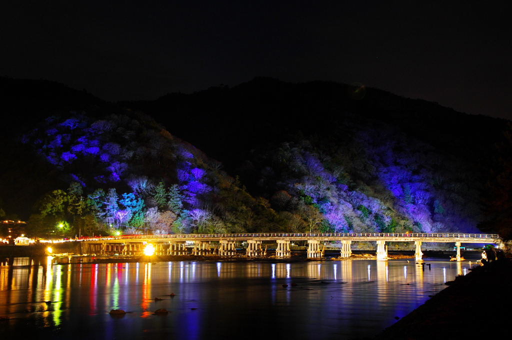 嵐山花灯路