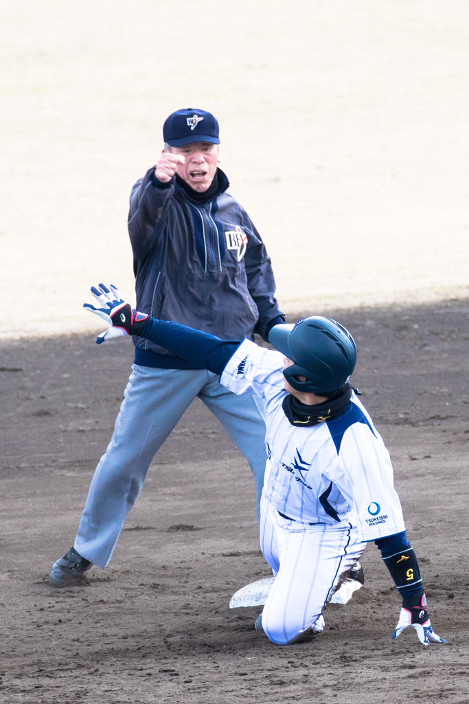 アウト！　でも、じゃんけんでは勝った